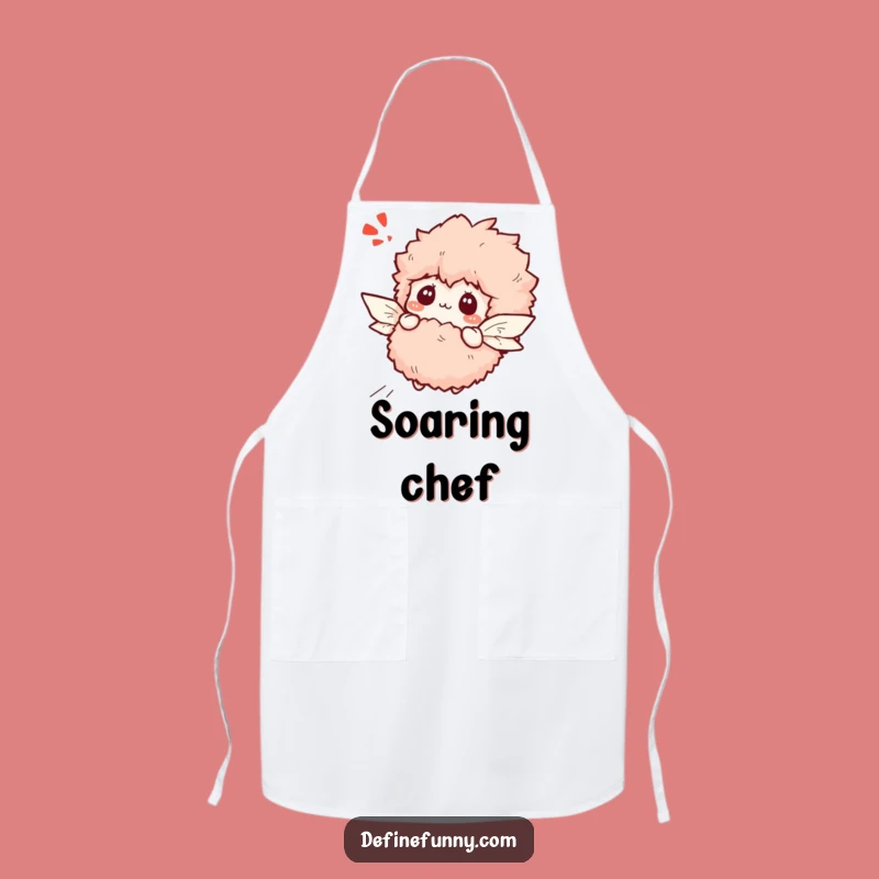 Funny Flying Slipper Apron: Cook with a Dash of Dreaminess