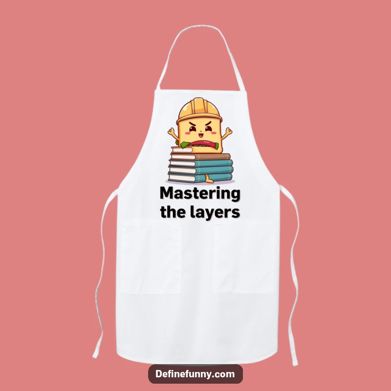Funny Sandwich Hard Hat Apron: Kitchen Book Balance Chef Funny Gift