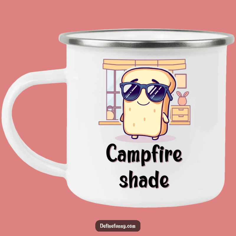 Adventure Ready Funny Bread Camping Mug - Cool Outdoor Gift