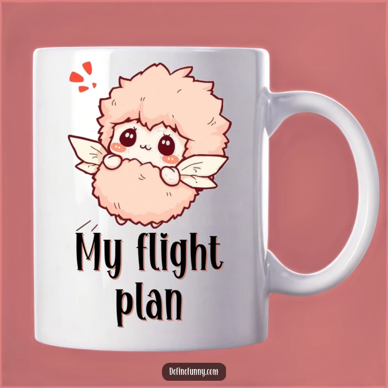 Funny Flying Slipper Mug: Hilarious Attempt at Aviation Gift