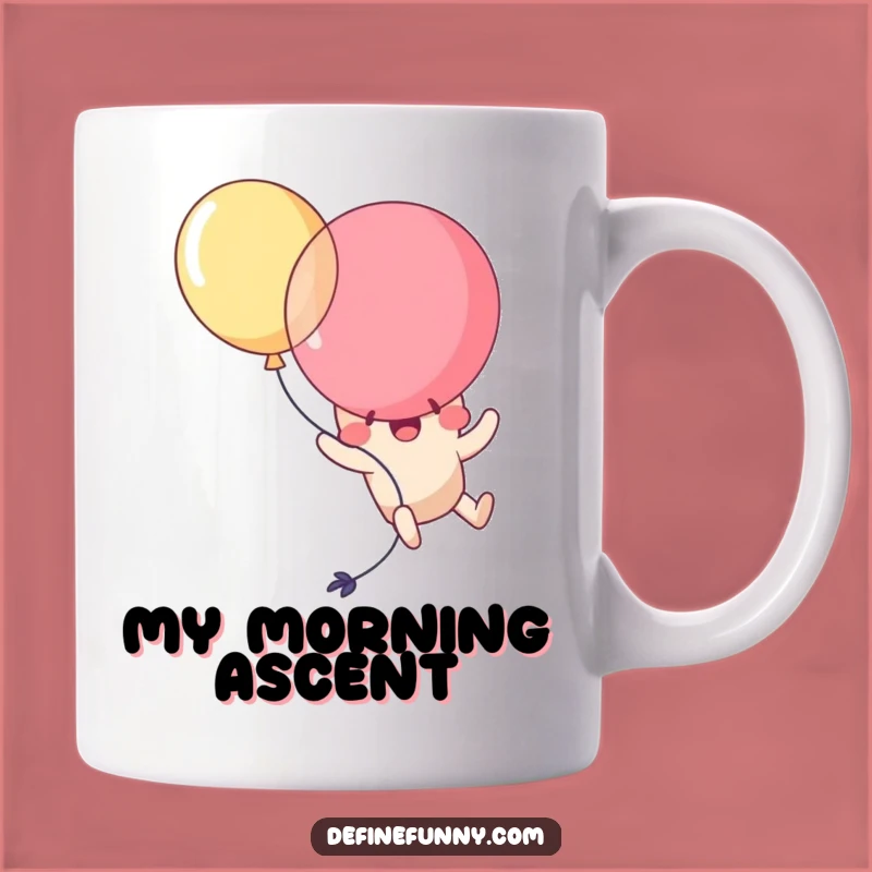 Funny Kawaii Balloon Pop Mug: A Hilarious Gift for Anyone Who's Fallen Flat!