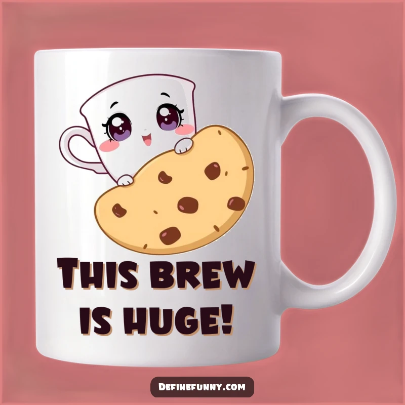 Funny Teacup Surprised by Cookie Mug: A Hilarious Gift for Treat Lovers