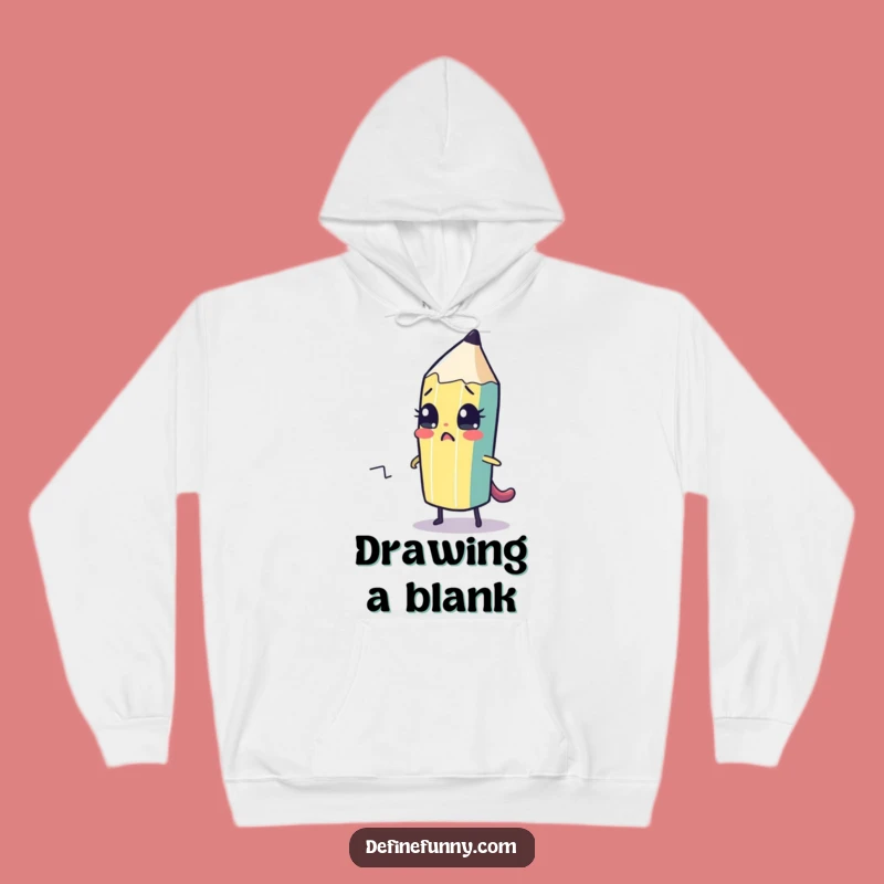 Funny Pencil Artist's Retreat Hoodie - Cozy & Creative
