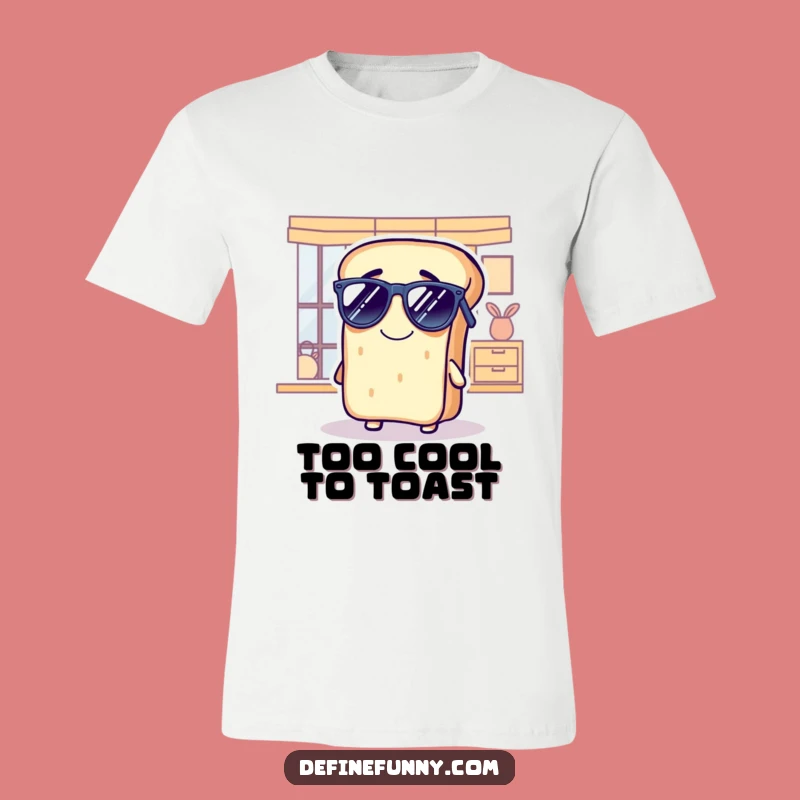Funny Bread Sunglasses T-Shirt - Cool Loaf Tee, Great Gift